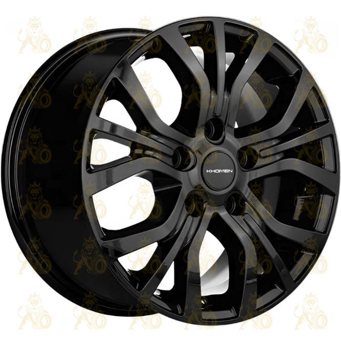 Khomen KHW 1608 6.5x16 5*108 ET45 DIA60.1 Black Литой