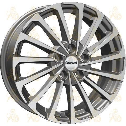 Carwel Кагра 6.5x17 5*114.3 ET45 DIA67.1 AGR Литой