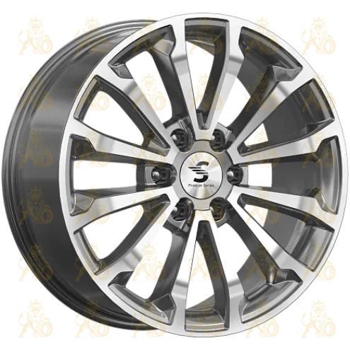K&K КР006 8.5x20 6*139.7 ET27 DIA77.8 Diamond gloss graphite Литой