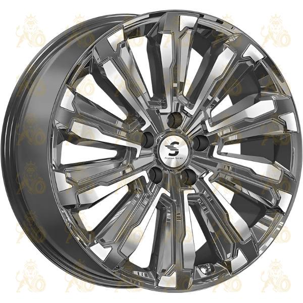 Скад Humber 8x20 5*108 ET40 DIA63.3 Diamond gloss graphite Литой