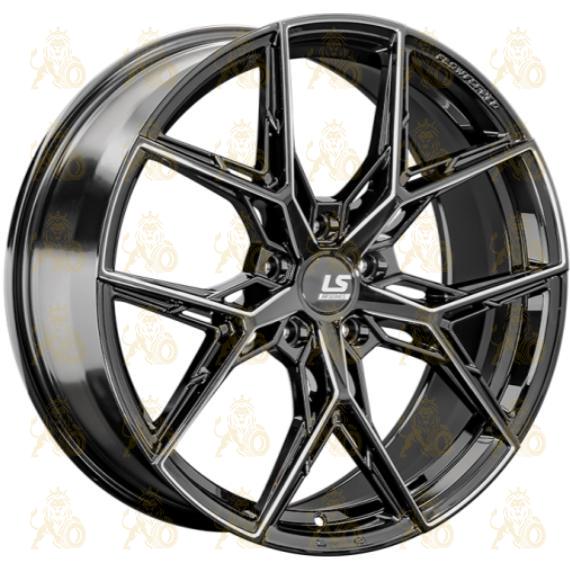 LS RC82 8.5x20 5*120 ET45 DIA72.6 BK+SSF Литой