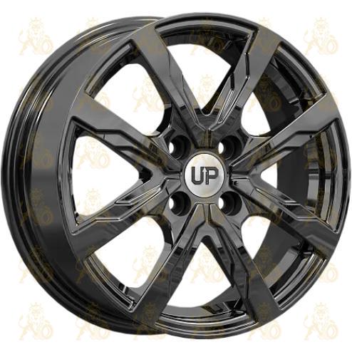 Wheels UP UP122 6x15 4*100 ET37 DIA60.1 New Black Литой