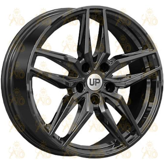 Wheels UP UP112 7x18 5*108 ET41 DIA59.6 New Black Литой