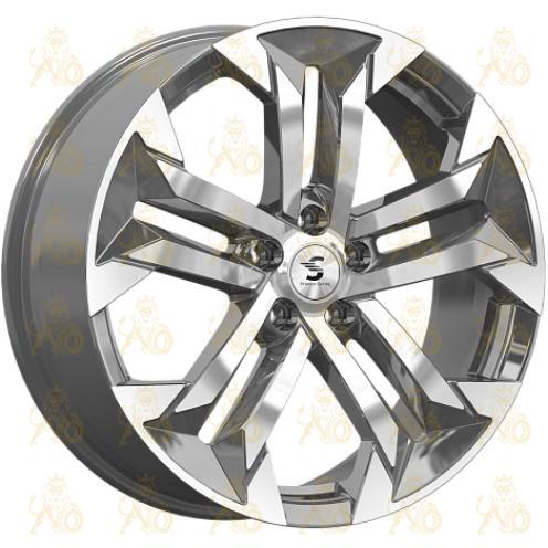 K&K КР015 7.5x19 5*108 ET42 DIA65.1 Diamond gloss graphite Литой