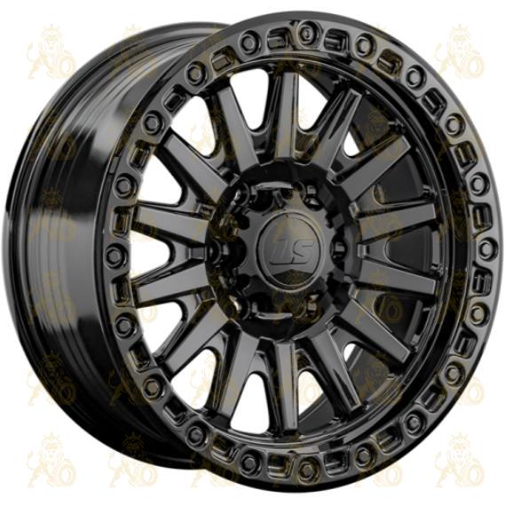LS FlowForming RC90 9x18 5*150 ET25 DIA110.1 BK Литой