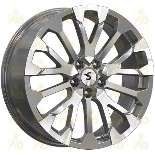 Скад КР003 7.5x19 5*114.3 ET39 DIA66.1 Diamond gloss graphite Литой