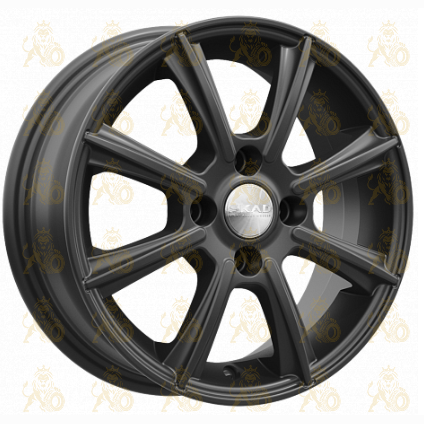 Скад Монако 5.5x14 4*100 ET43 DIA67.1 Черный бархат Литой