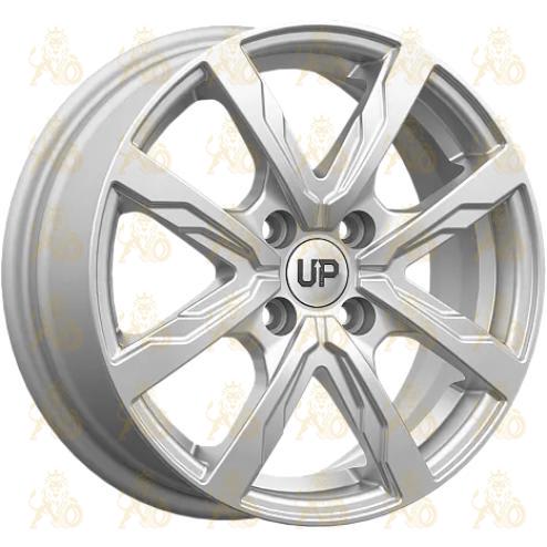 Wheels UP UP122 6x15 4*114.3 ET43 DIA67.1 Silver Classic Литой