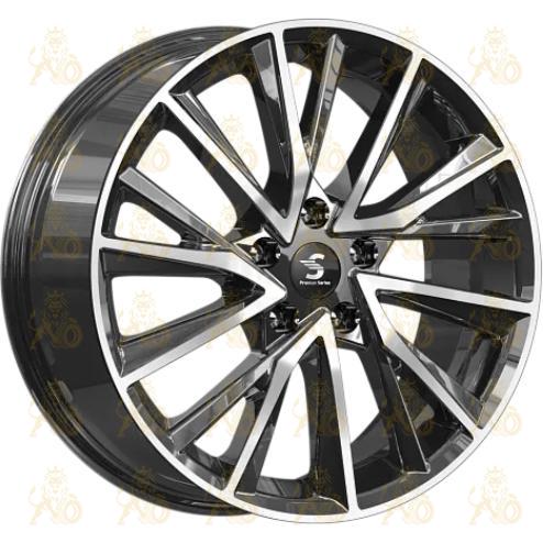 K&K КР010 7.5x18 5*108 ET47 DIA60.1 Алмаз черный Литой