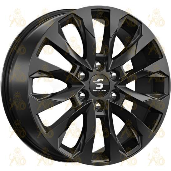 K&K КР007 8x20 6*139.7 ET55 DIA100.1 Черный Матовый Литой