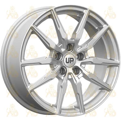 Wheels UP UP121 7x17 5*114.3 ET39 DIA60.1 Silver Classic Литой
