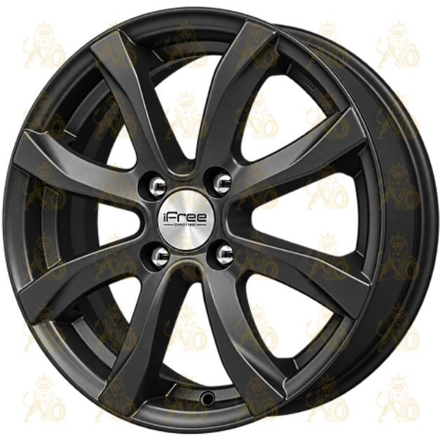 iFree Дайс 6x15 4*100 ET48 DIA54.1 Блэк мэт Литой
