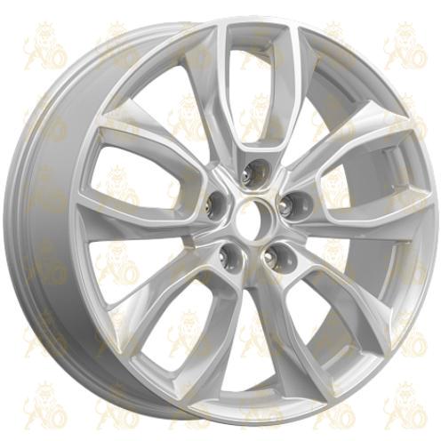 Скад КР001 7x18 5*114.3 ET45 DIA66.1 Elite silver Литой