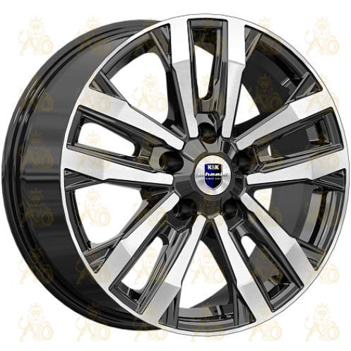 K&K Мичиган 8x18 5*150 ET60 DIA110.1 Алмаз черный Литой