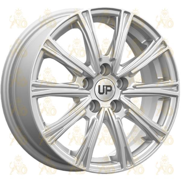 Wheels UP UP123 6x15 5*100 ET38 DIA57.1 Silver Classic Литой