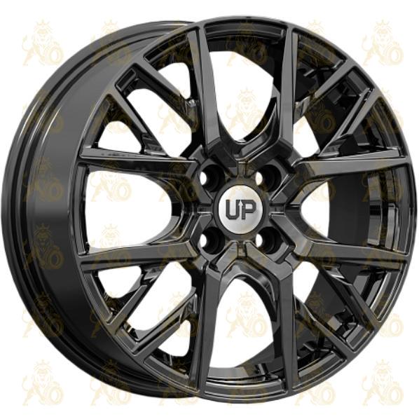 Wheels UP UP124 6.5x16 4*100 ET49 DIA54.1 New Black Литой