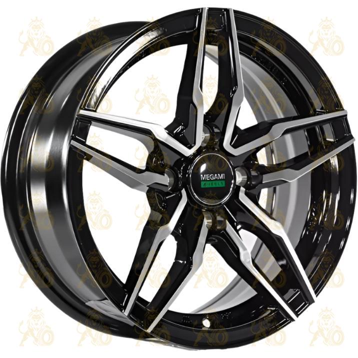 Megami MGM-30 6x14 4*98 ET35 DIA58.6 BKF Литой