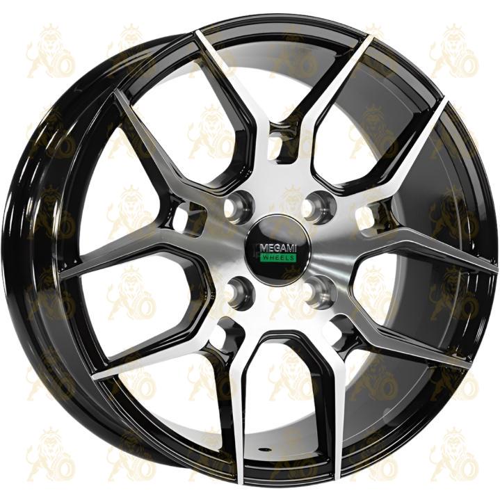 Megami MGM-29 6x14 5*100 ET35 DIA57.1 BKF Литой