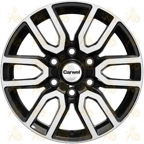 Carwel Барал 8x17 6*139.7 ET25 DIA106.1 ABT Литой