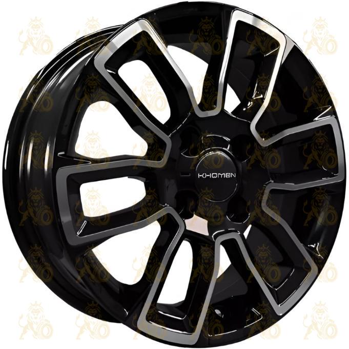 Khomen KHW 1406 5.5x14 4*100 ET43 DIA60.1 Black-FP Литой