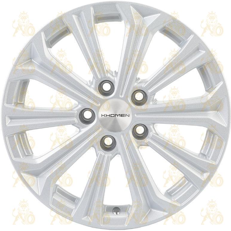 Khomen KHW 1610 6.5x16 5*108 ET50 DIA63.3 F-Silver Литой