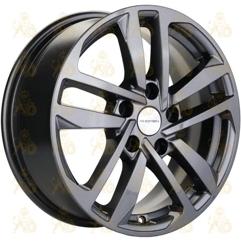 Khomen KHW 1612 6.5x16 5*108 ET50 DIA63.3 Gray Литой