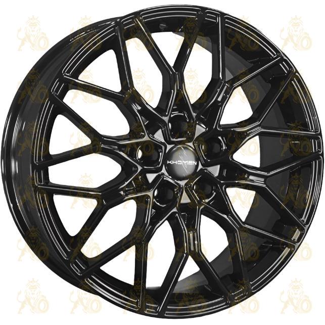 Khomen KHW 1813 7x18 5*114.3 ET45 DIA60.1 Black Литой