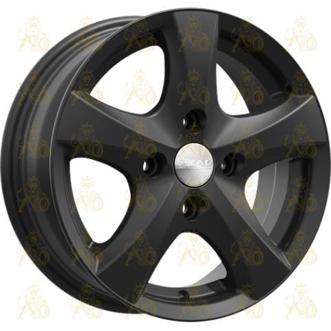 Скад Уран-2 5.5x14 4*100 ET35 DIA67.1 Черный бархат Литой