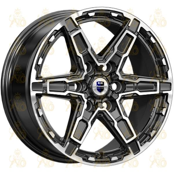 K&K Дистрикт 8x18 6*139.7 ET42 DIA75.1 Алмаз черный Литой