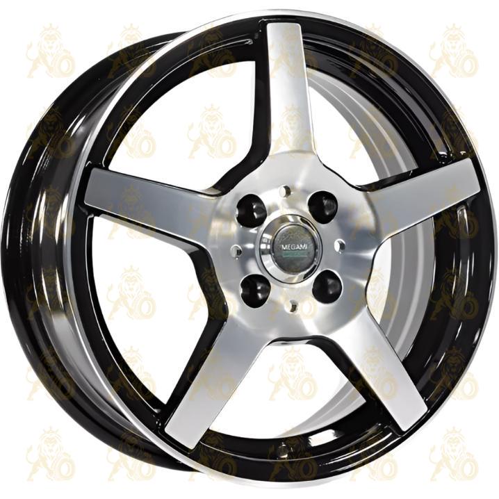 Megami AF-07 6.5x16 5*105 ET39 DIA56.6 BKF Литой