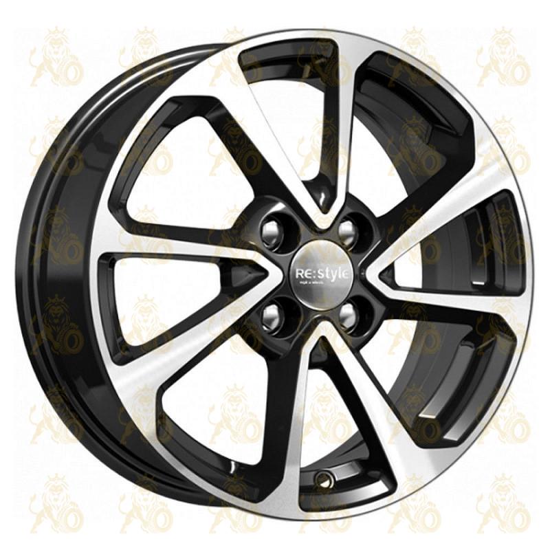 K&K КС861 6x15 4*100 ET48 DIA54.1 Алмаз черный Литой