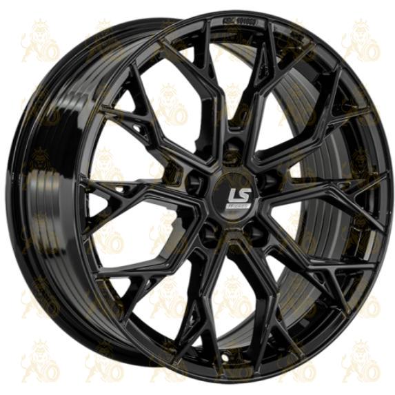 LS FlowForming RC108 7.5x17 5*114.3 ET40 DIA67.1 BK Литой