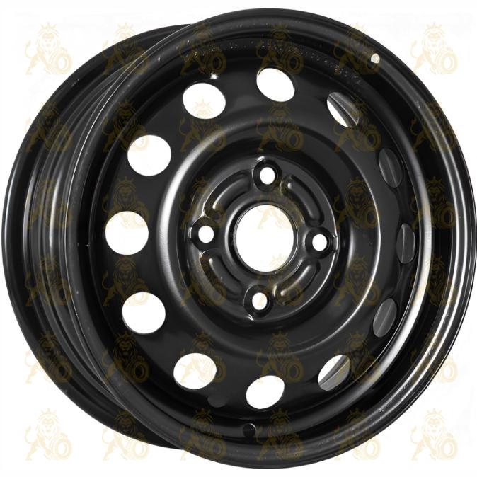 Евразиа Тапо 54A43C 5.5x15 4*100 ET43 DIA60.1 Black Штампованный