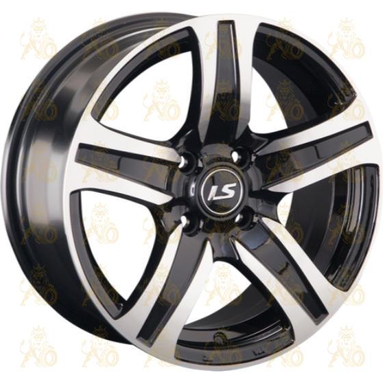 LS 145 6.5x15 5*100 ET38 DIA57.1 BKF Литой