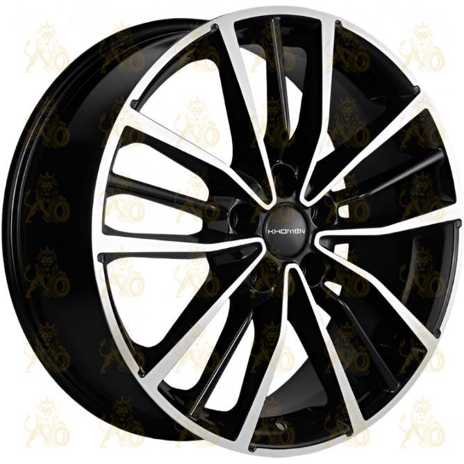 Khomen KHW 1812 7x18 5*114.3 ET49 DIA67.1 Black-FP Литой