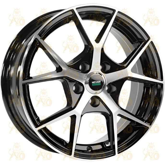 Megami MGM-18 6x15 4*100 ET37 DIA60.1 BFP Литой