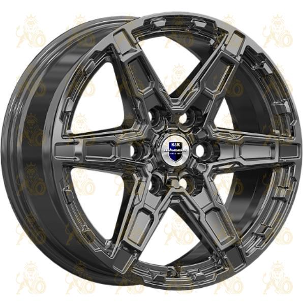 K&K Дистрикт 8x18 6*139.7 ET25 DIA77.8 Черный Литой