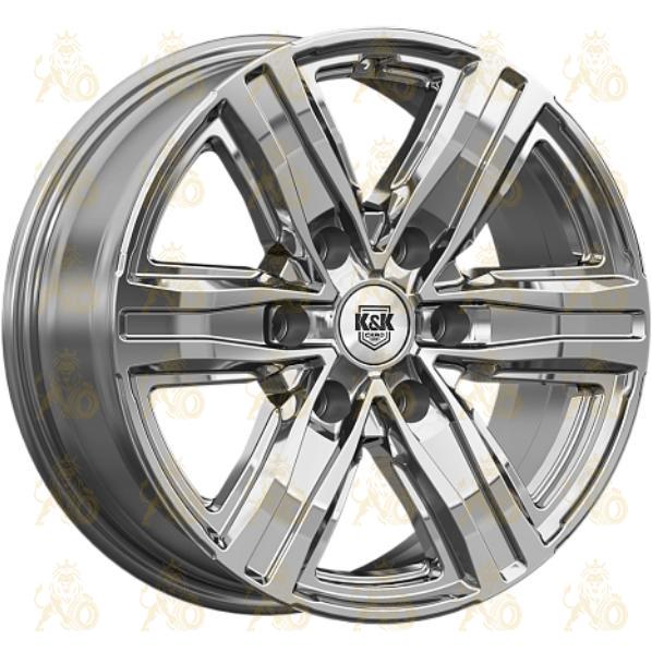 K&K R8 7.5x17 6*139.7 ET45 DIA92.5 Дарк платинум Литой
