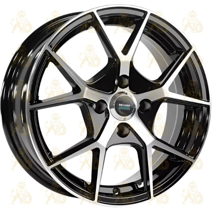Megami MGM-18FF 7x17 5*110 ET46 DIA63.3 BKF Литой