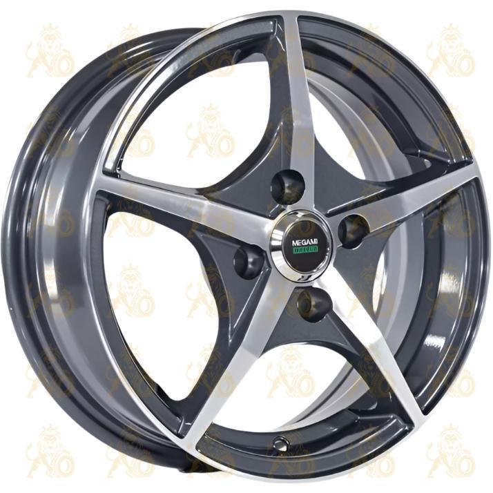 Megami MGM-19FF 6x15 4*114.3 ET44 DIA56.6 GMF Литой