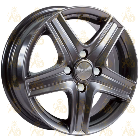 Скад Магнум 5.5x14 4*100 ET49 DIA56.6 Графит Литой