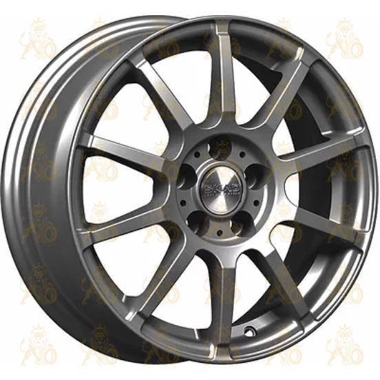 Скад Акита 6x15 4*100 ET45 DIA67.1 Графит Литой