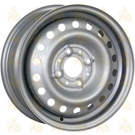 Trebl 52A45A 5.5x13 4*100 ET45 DIA56.6 Silver Штампованный