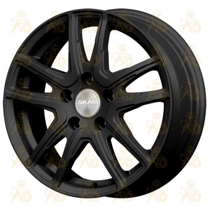 Скад Сидней 6x16 4*100 ET41 DIA60.1 Черный бархат Литой
