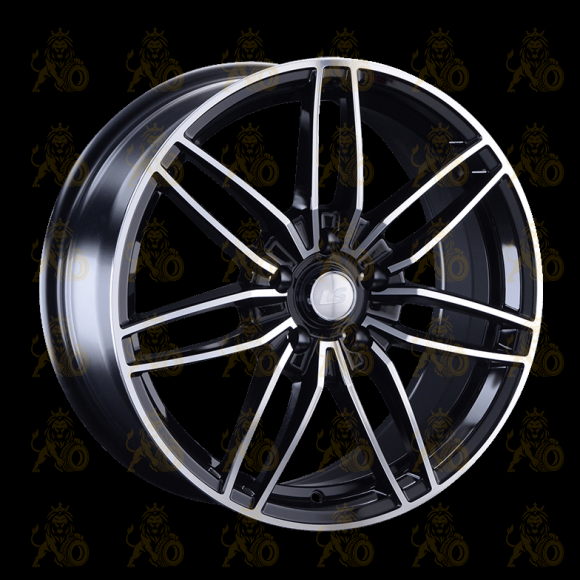LS 1241 7.5x17 4*100 ET40 DIA60.1 BKF Литой