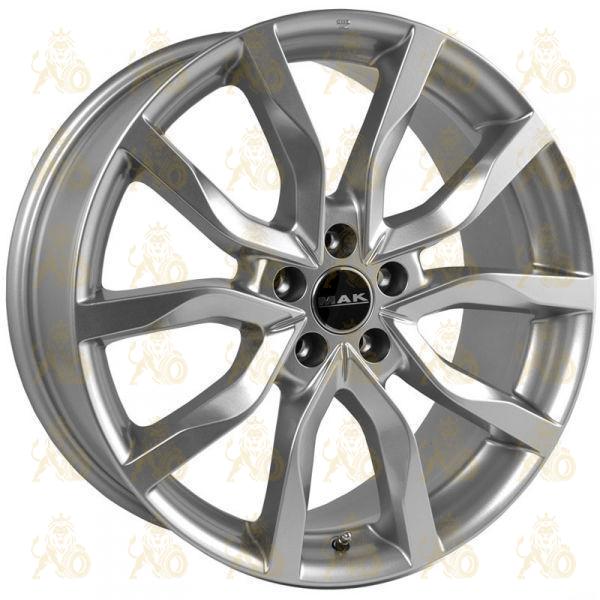 MAK Highlands 9.5x21 5*120 ET49 DIA72.6 Silver Литой