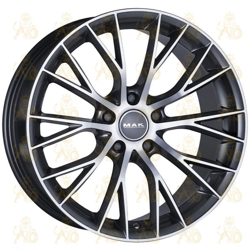 MAK Munchen 8x18 5*120 ET43 DIA72.6 Gunmetal Mirror Face Литой