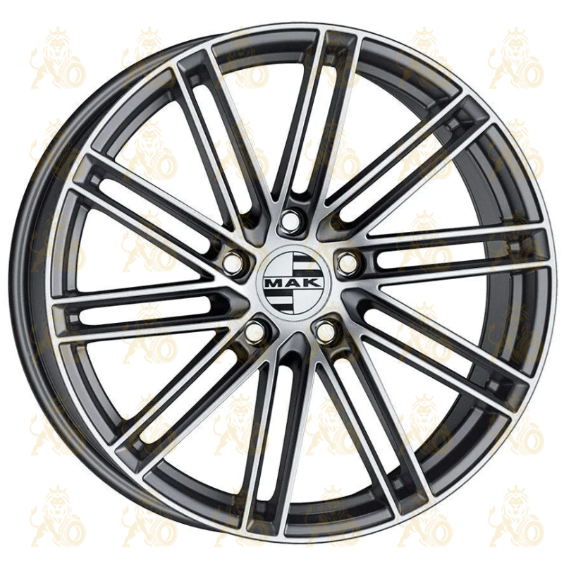 MAK Leipzig-D 11.5x22 5*130 ET69 DIA71.6 Gunmetal Mirror Face Литой