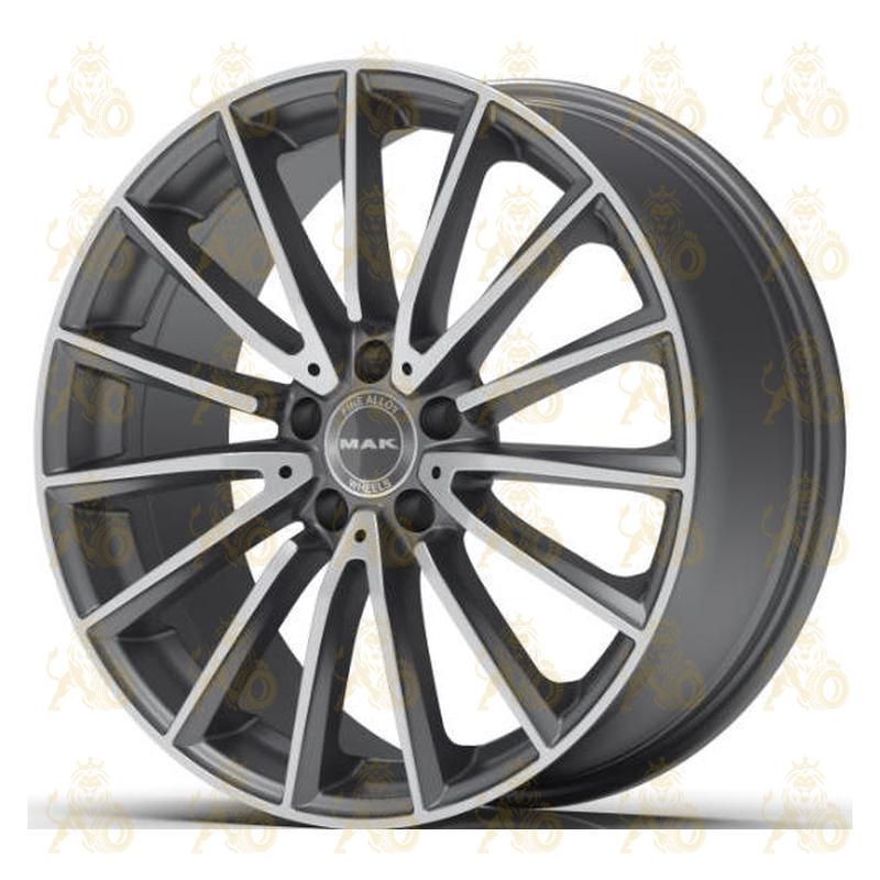 MAK Komet 8x18 5*112 ET48 DIA66.6 Gunmetal Mirror Face Литой