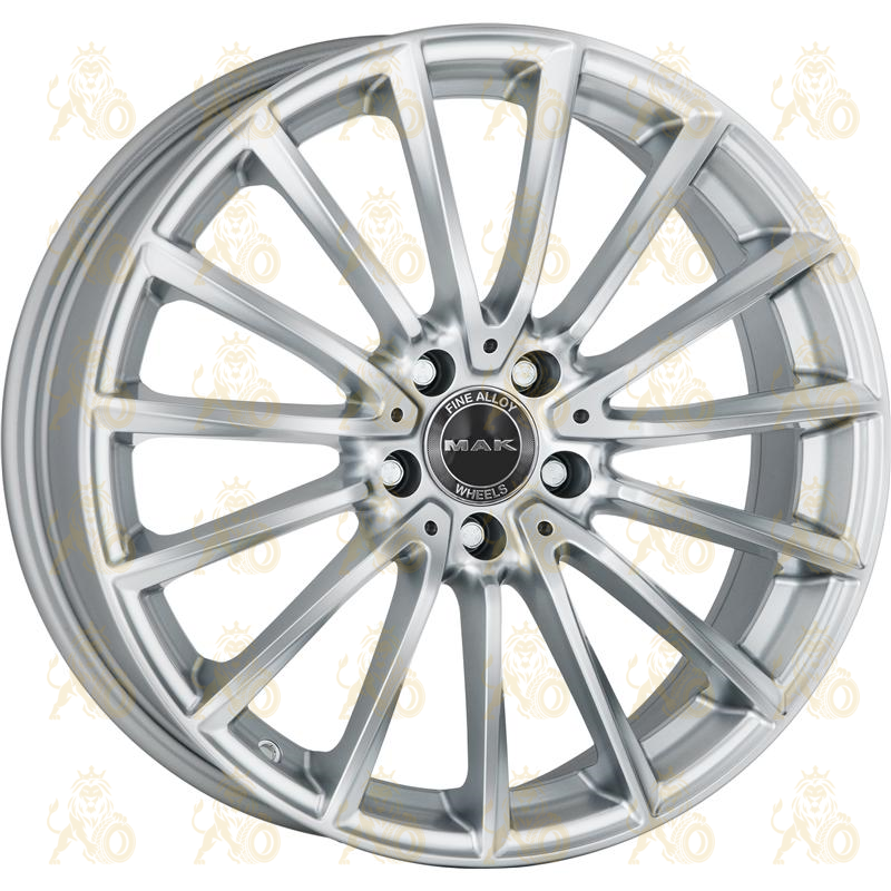 MAK Komet 9x18 5*112 ET33 DIA66.6 Silver Литой